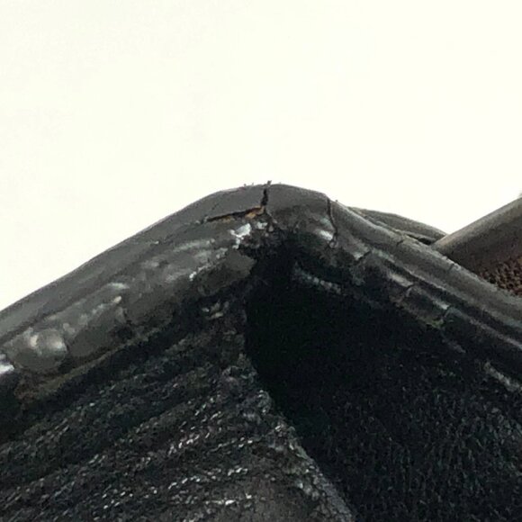 PRADA VA0802 Front pocket Bag Shoulder Bag Leather Black - Picture 5 of 16